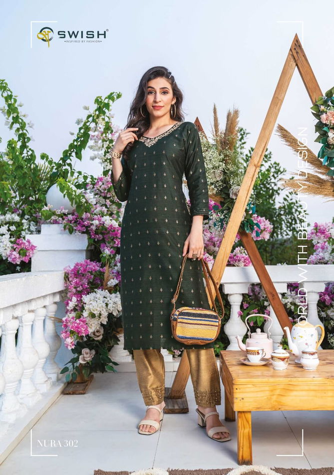 Swish Nura Vol 3 301 To 306 Kurti With Bottom Catalog